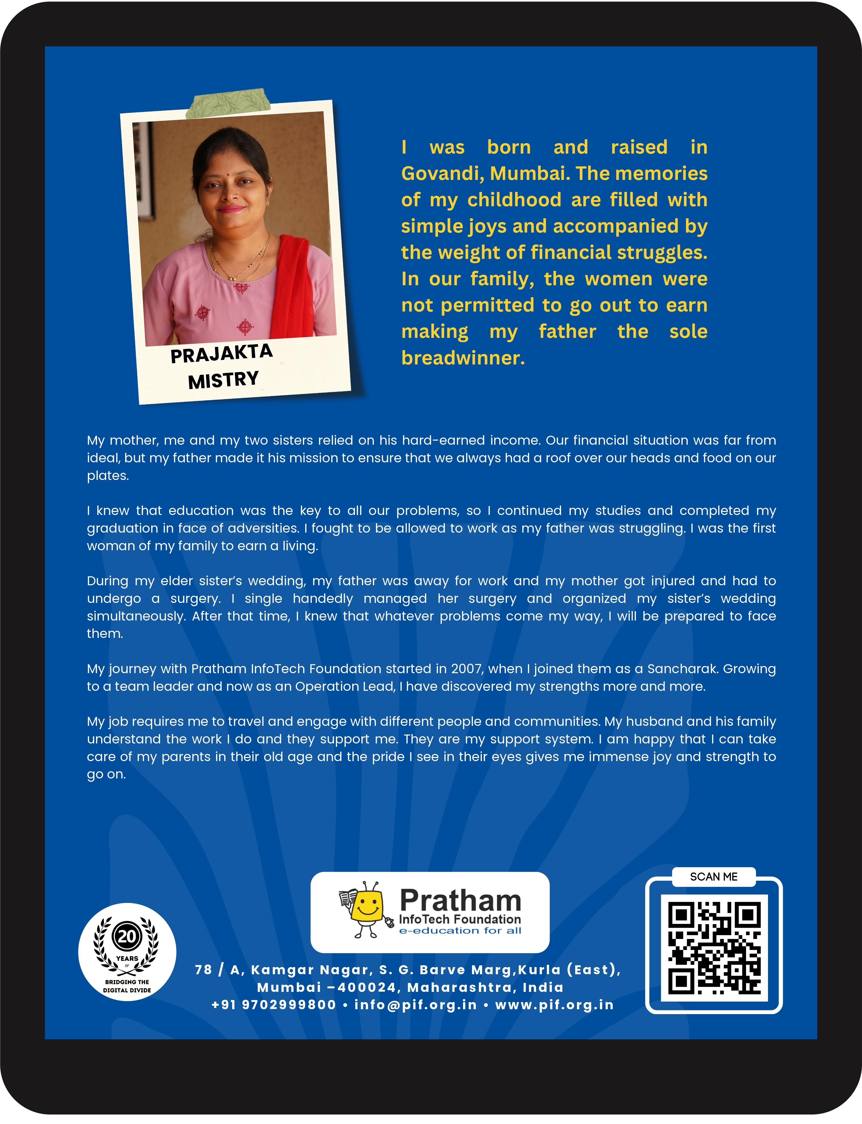 Prajakta Mistry
